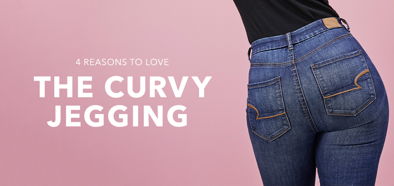 american eagle new curvy jeans