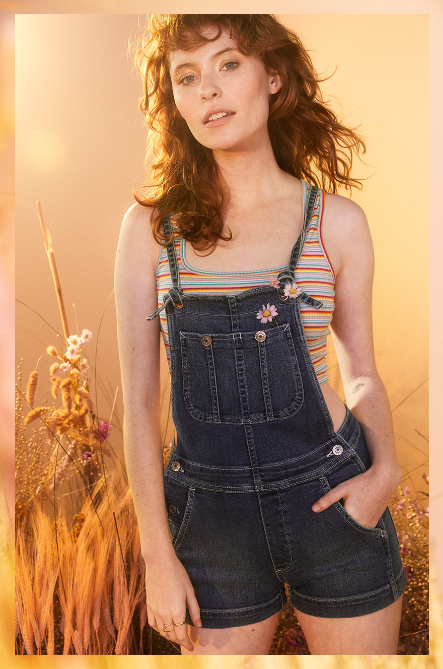 AE Ripped Denim Tomgirl Overall | Mall of America®