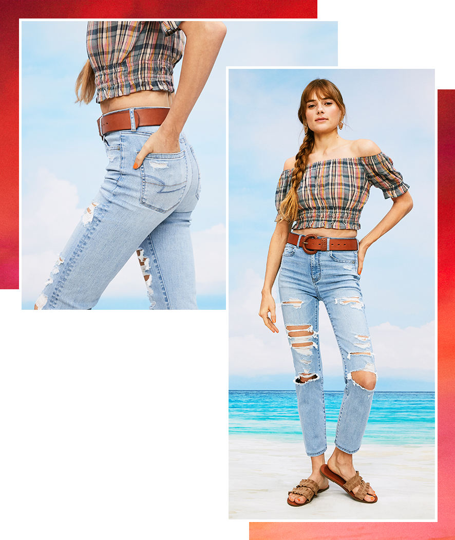 A Go-To Summer Uniform: High Rise Denim and Crop Tops - Sea of Shoes