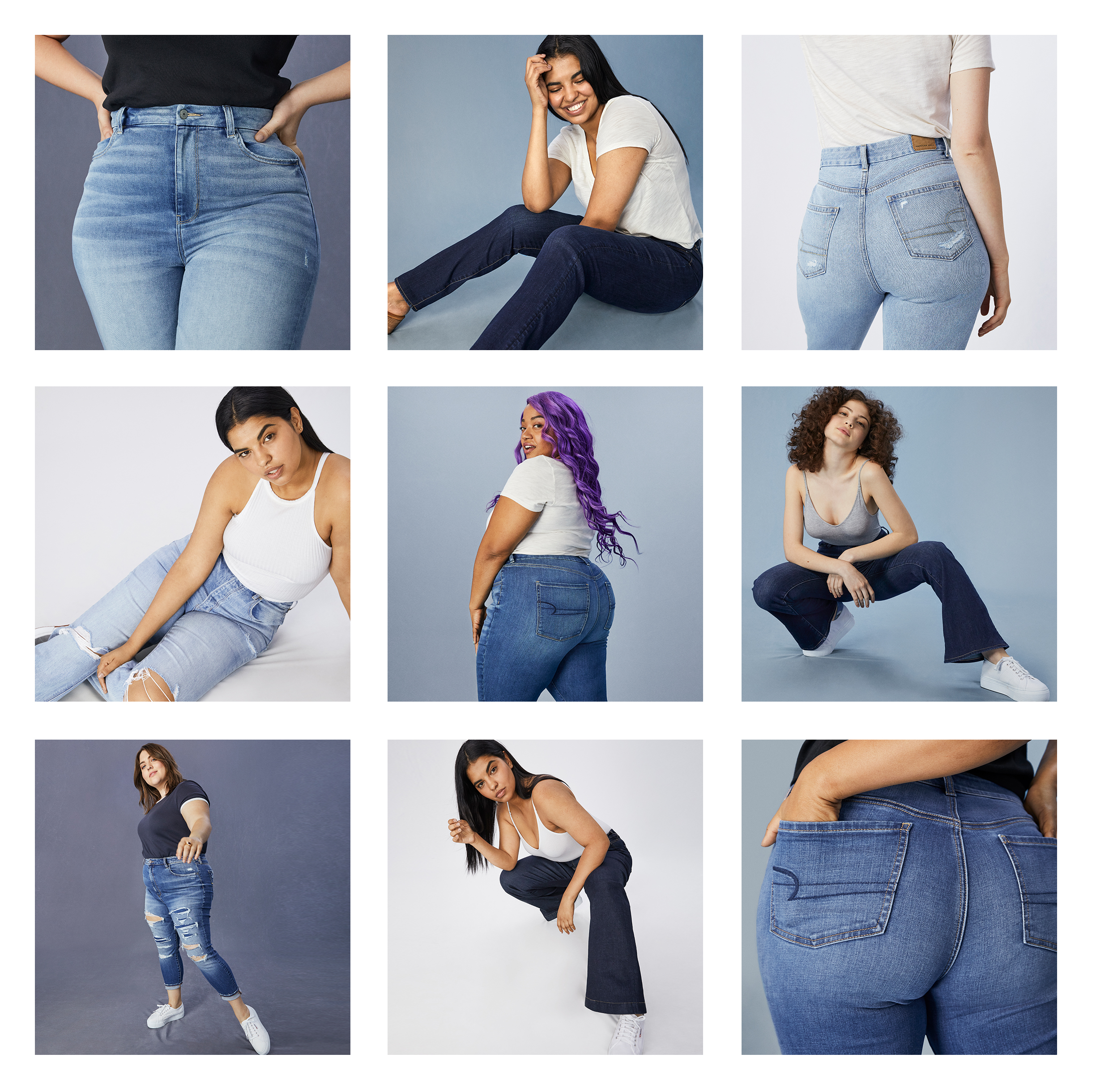 This Fall More Jeans, More Sizes, More YOU. AEJeans